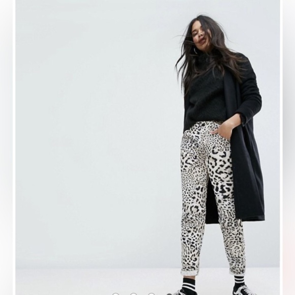 NWT 🐆 G-Star RAW Leopard Mid-rise Boyfriend Elwood X25 by Pharrell Williams